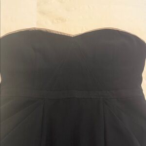 BCBGMaxAzria Elegant Black Strapless Dress